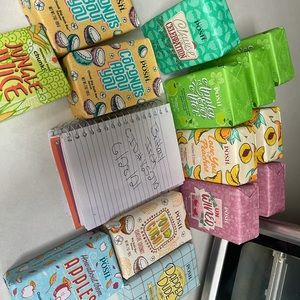 Perfectly posh bath chunks